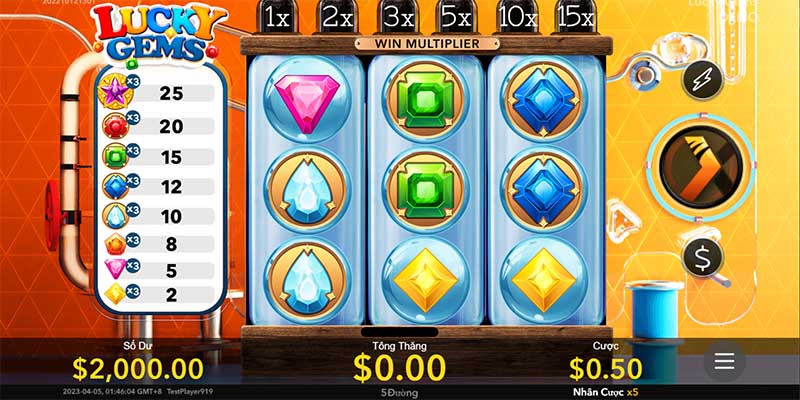 Top 8 Sản Phẩm Game Slot Hay Nhất Tại Nhà Cái Hi88 2024 1 Top những Game Slot hay nhất luôn góp mặt trò chơi Lucky Gems
