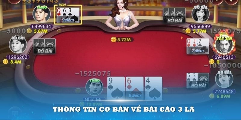 Bài Cào 3 Lá Là Gì? Bật Mí Cách Chơi Ẵm Trọn Tiền Cược 1 Thông tin cơ bản về bài cào 3 lá